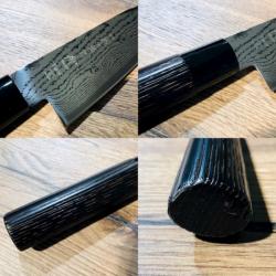 Couteau japonais Shippu Black Tojiro Utilitaire 13 cm