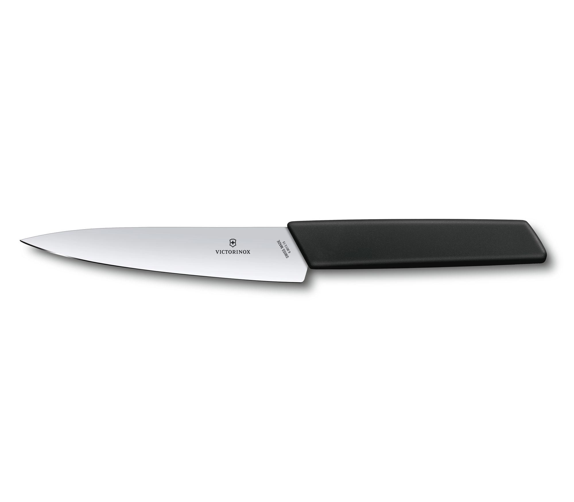 Couteau Chef Victorinox Swiss Modern - lame 15 cm - manche noir