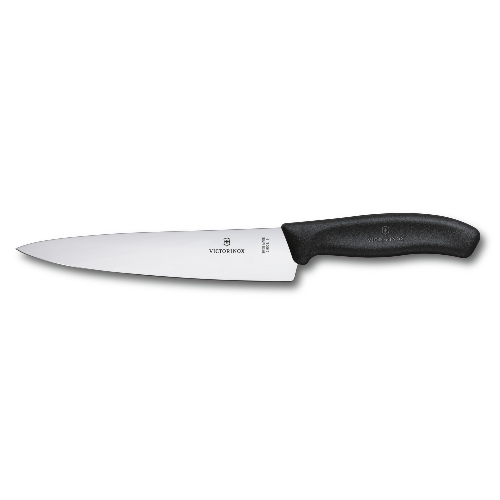 Couteau à découper Victorinox Swiss Classic - lame 19 cm - manche noir