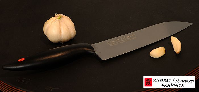 Couteaux de cuisine Kasumi Titanium Graphite