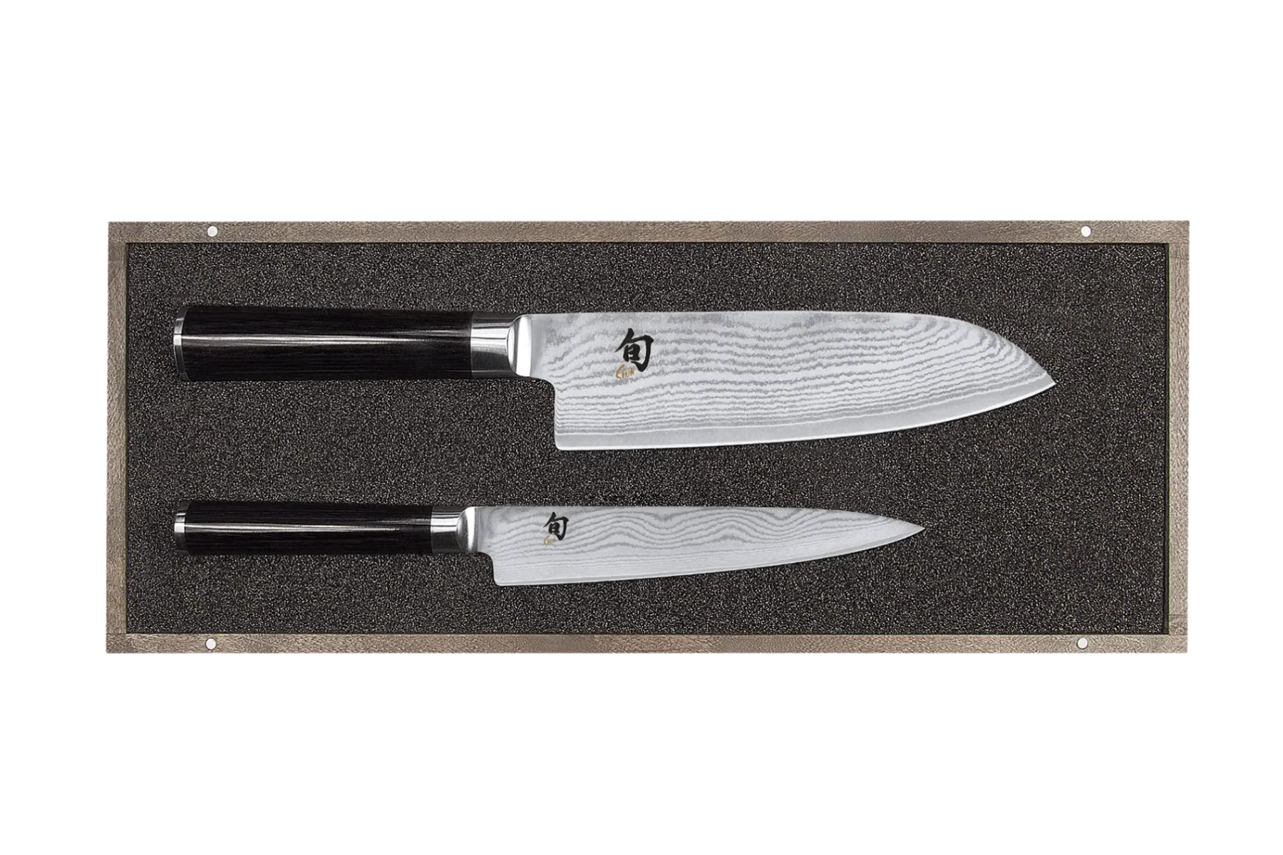 Coffret 2 couteaux japonais Kai Shun Classic - Couteau utilitaire et couteau santoku