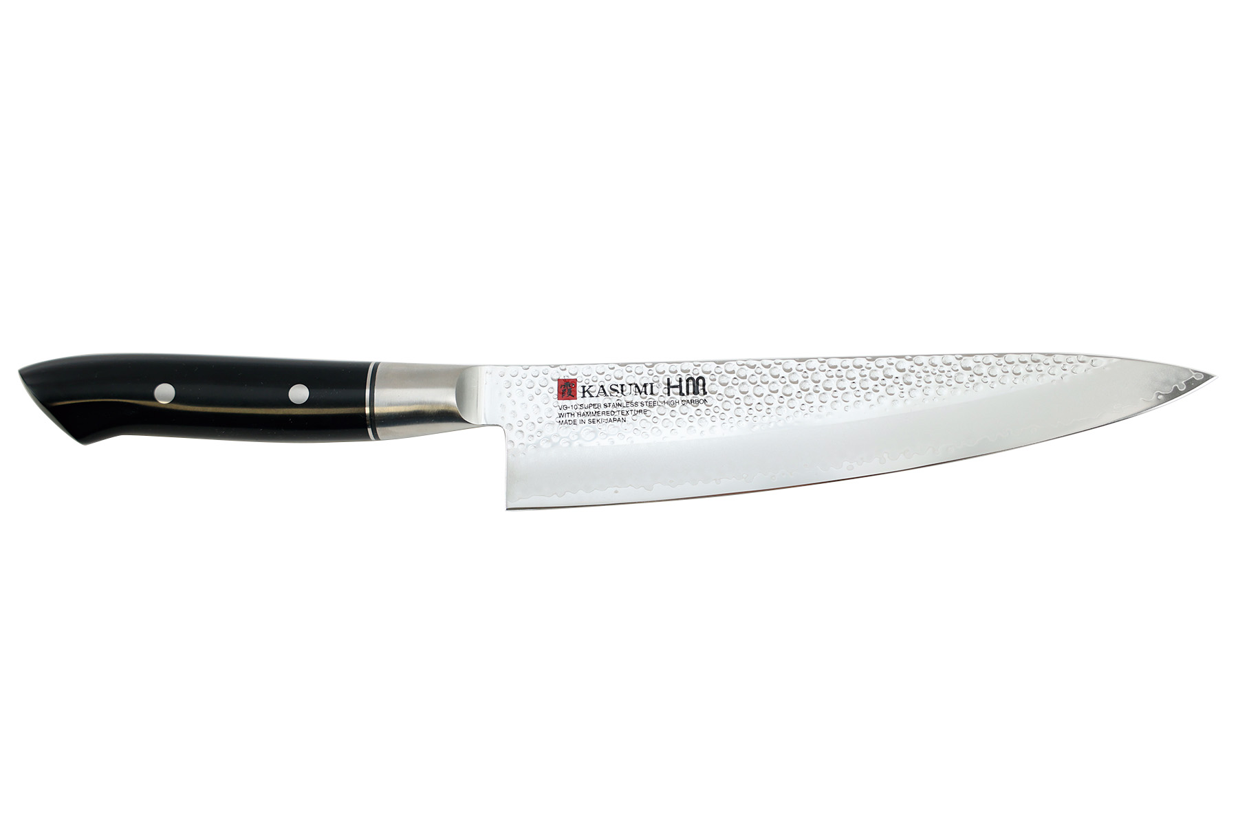 Couteau japonais Kasumi Hammered - Couteau de chef 20 cm