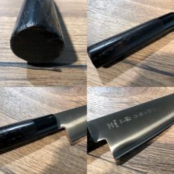 Couteau japonais Zen Black Tojiro Nakiri 16,5 cm