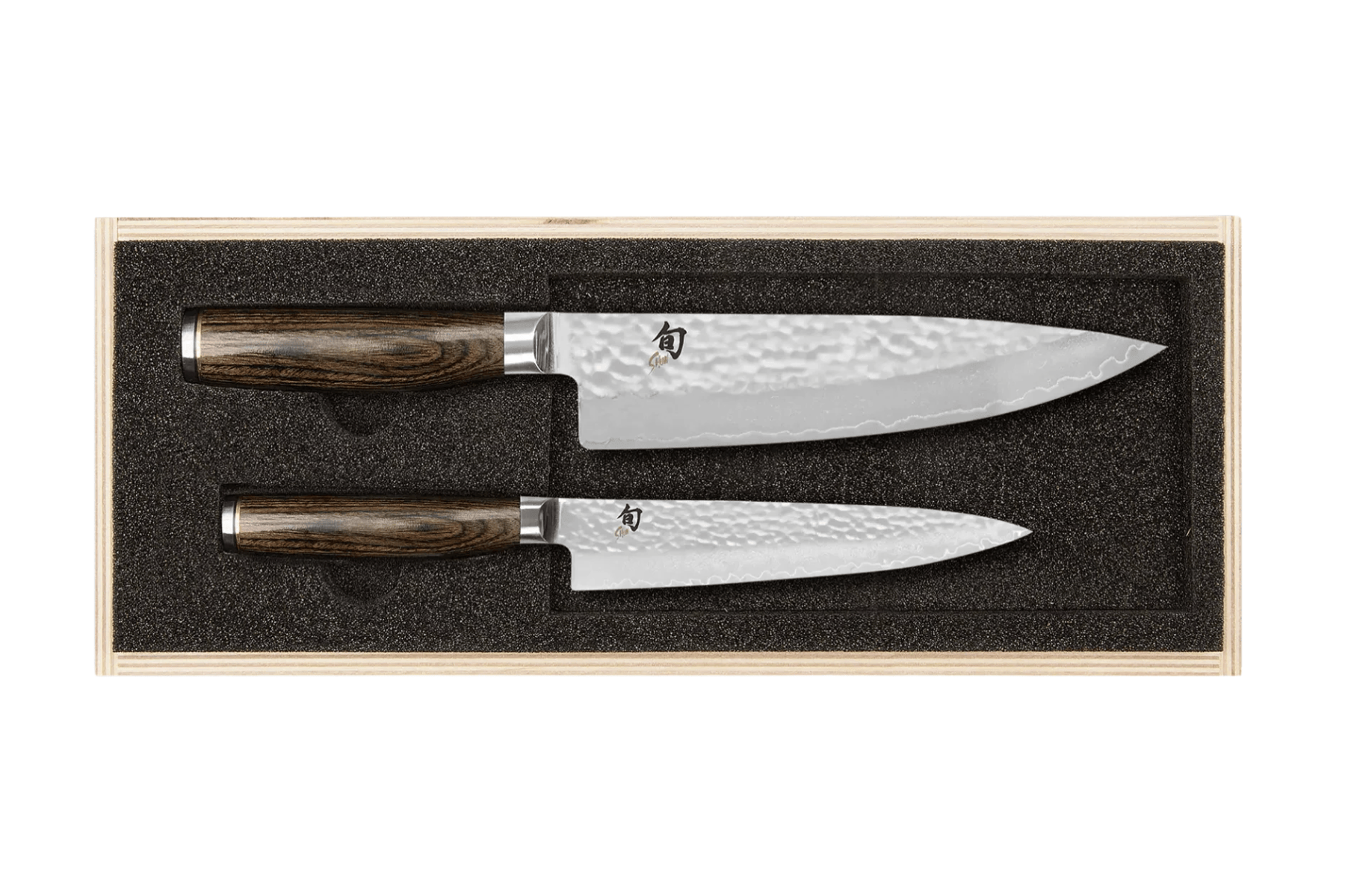 Coffret 2 couteaux japonais Kai Shun Premier Tim Mälzer - Couteau utilitaire et couteau de chef