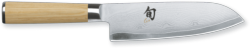 COUTEAU DE CUISINE JAPONAIS KAI SHUN CLASSIC WHITE DAMAS SANTOKU 18 CM