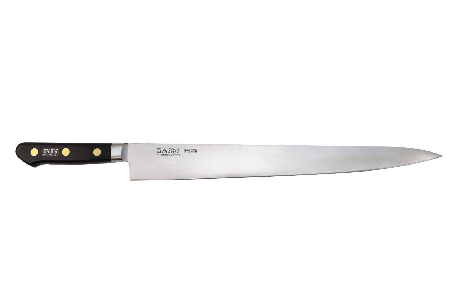 Couteau japonais Misono Swedish Carbon Steel - sujihiki 36 cm