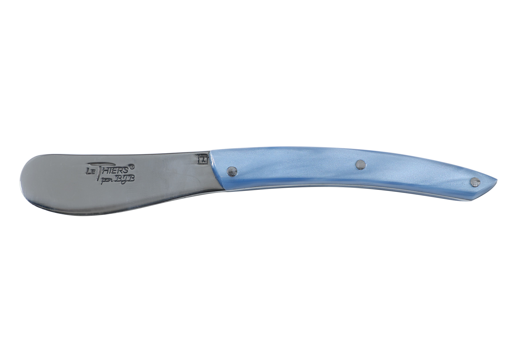 Couteau à beurre BJB Plexi - Bleu ciel