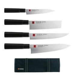Mallette de 4 couteaux japonais Kasumi Tora New