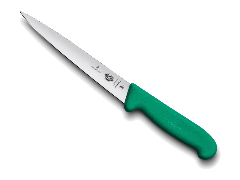 Couteau filet de sole / dénerver Victorinox 20 cm - Manche vert Fibrox