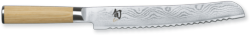 COUTEAU DE CUISINE JAPONAIS KAI SHUN CLASSIC WHITE DAMAS PAIN 23 CM