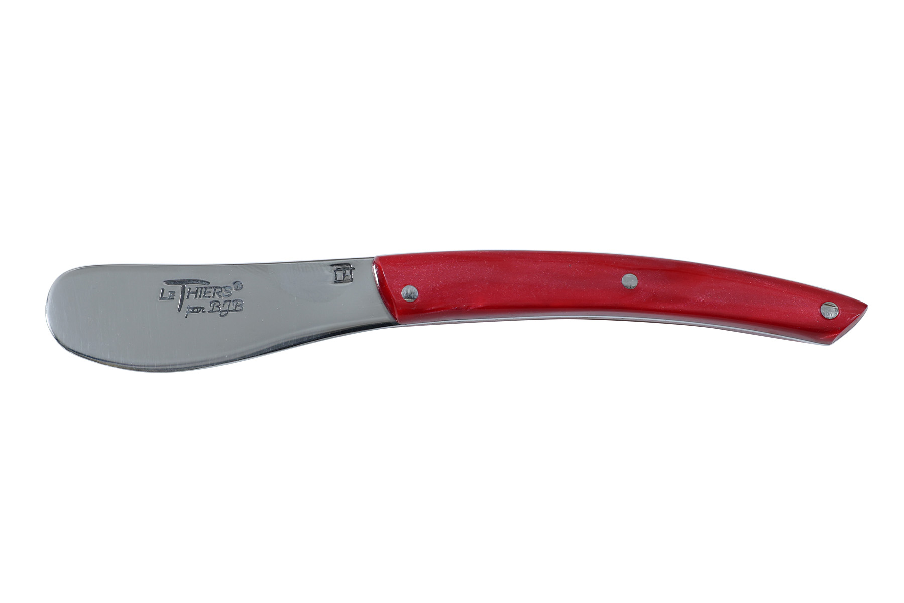 Couteau à beurre BJB Plexi - rouge
