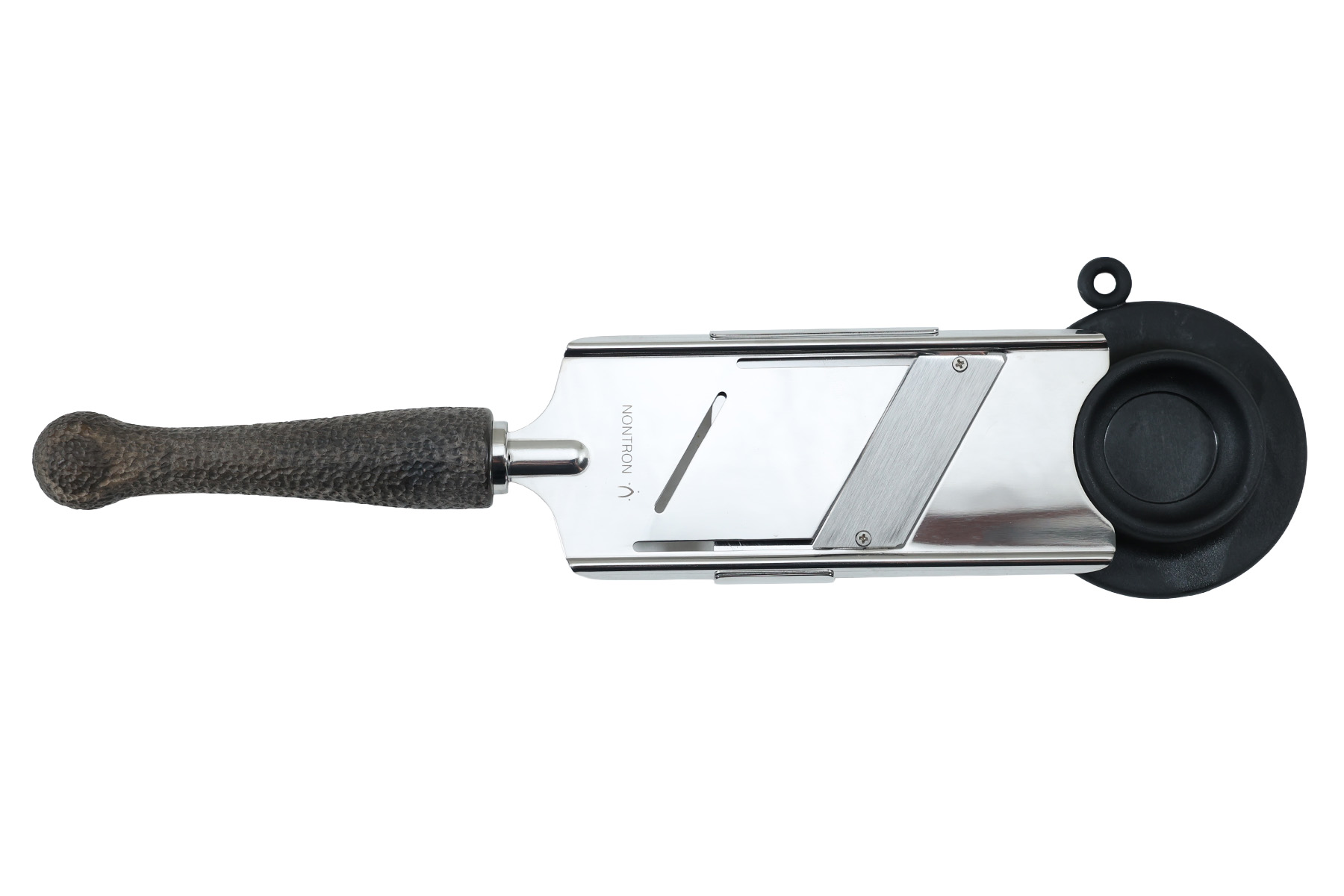 Mandoline Nontron manche boule - Ébène Truffé