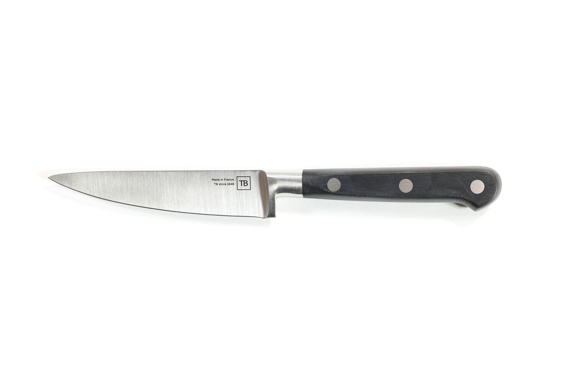 Couteau de cuisine Tarrerias-Bonjean Maestro Idéal forgé 10 cm - manche Pom noir