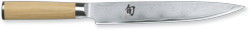 COUTEAU DE CUISINE JAPONAIS KAI SHUN CLASSIC WHITE DAMAS TRANCHEUR 23 CM