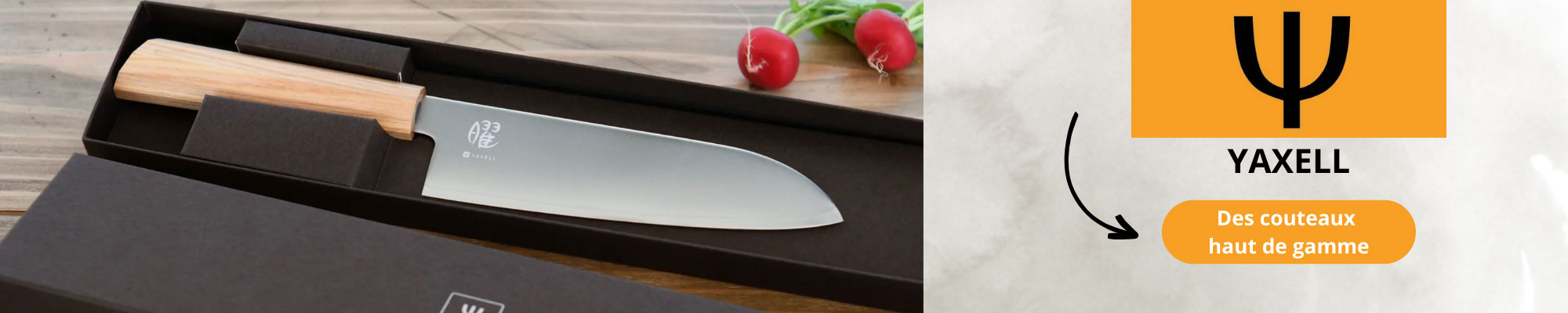 Yaxell, couteaux de cuisine japonais haut de gamme