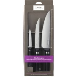 COFFRET OPINEL TRIO INTEMPORA 3 COUTEAUX
