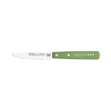 Couteau d'office Nogent bois lisse vert olive