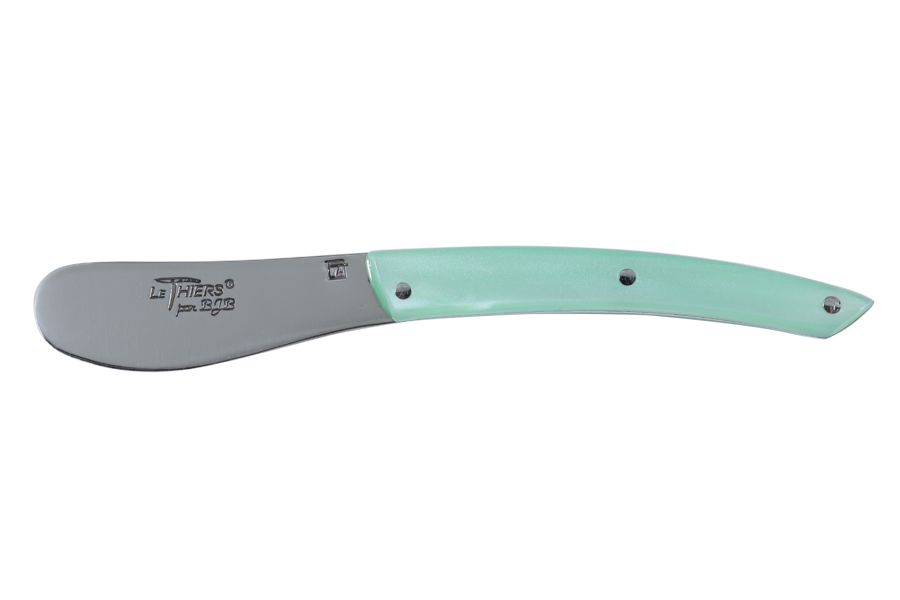 Couteau à beurre BJB Plexi - Vert pastel