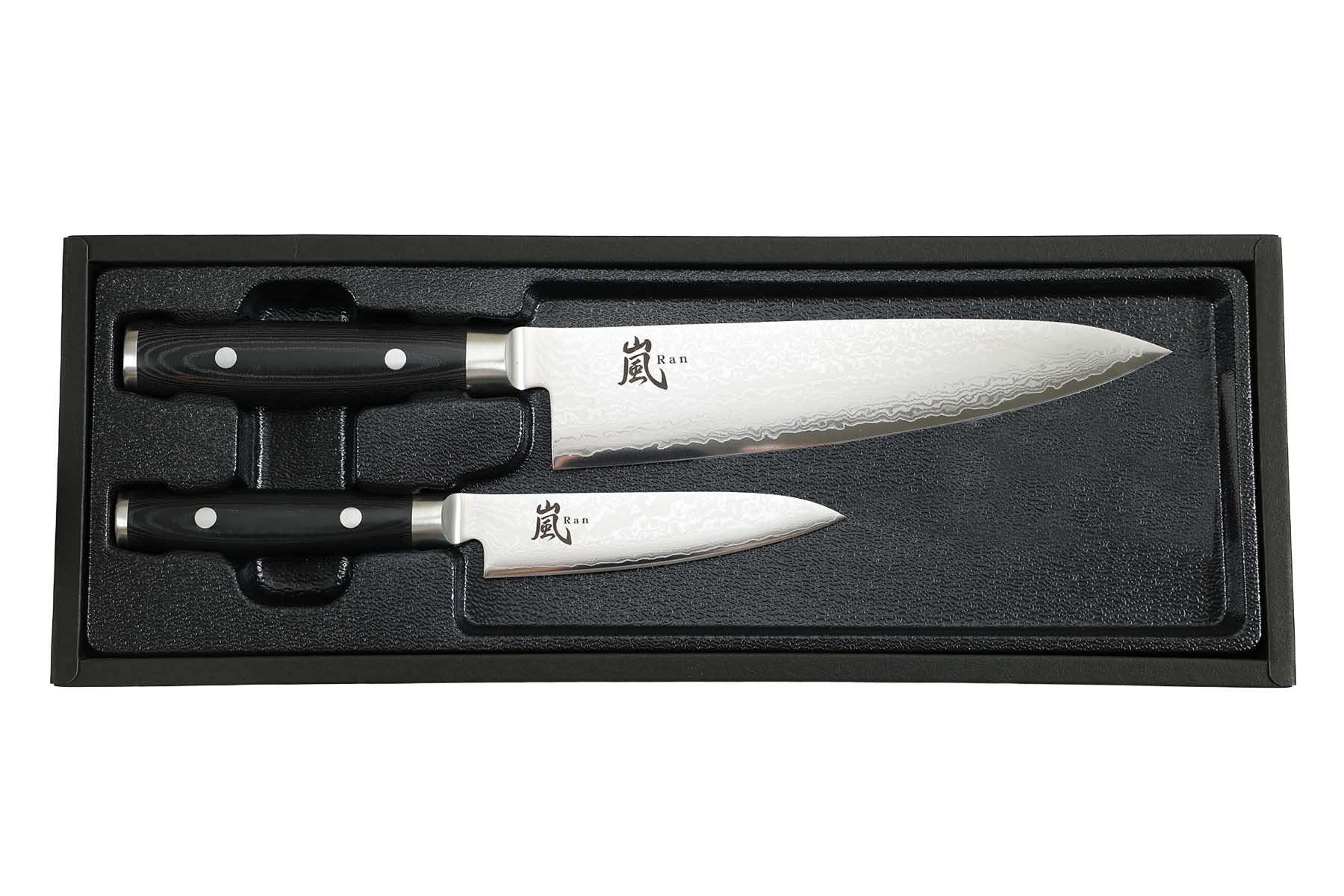 Coffret de 2 couteaux japonais Yaxell Ran