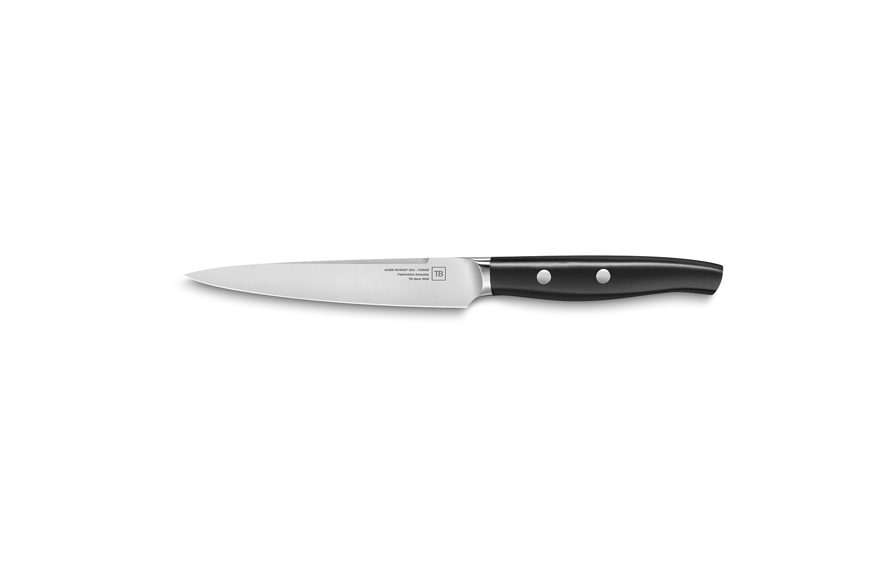 Couteau de cuisine Tarrerias-Bonjean - Couteau à steak/utilitaire 12 cm Brigade Forgé Premium