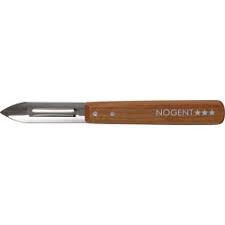 Eplucheur double tranchants Nogent bois cerisier