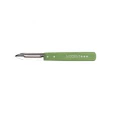 Eplucheur double tranchants Nogent bois vert olive