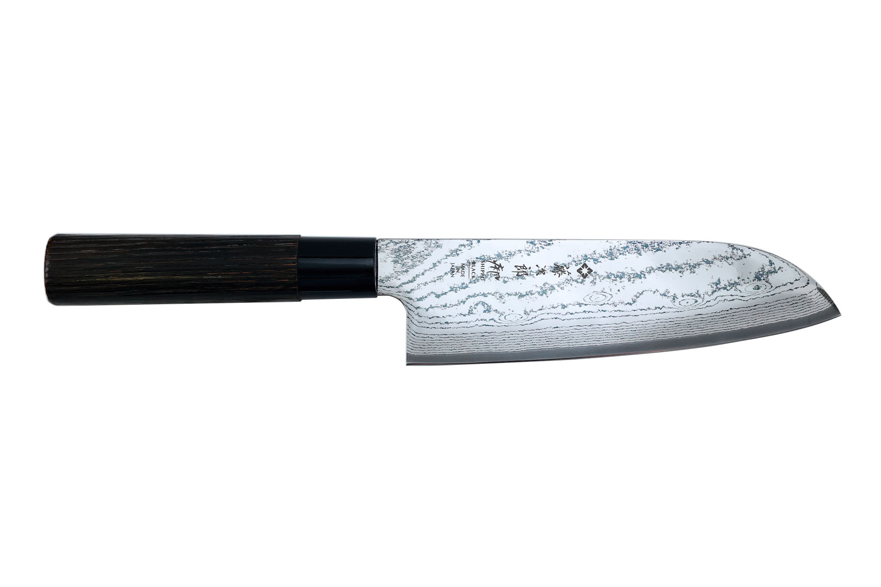 Couteau japonais Tojiro Shippu Black - santoku 16,5 cm