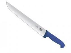 Couteau à poissons Victorinox lame dentée 36 cm - Manche Fibrox bleu