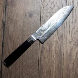 Couteau japonais Santoku 18 cm Kai shun classic damas