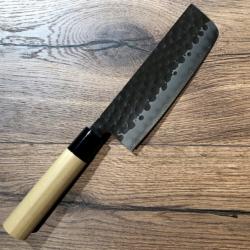 COUTEAU DE CUISINE JAPONAIS NAKIRI 16,5 CM TOJIRO ZEN HAMMERED