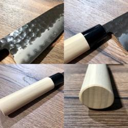 Couteau japonais Tojiro Zen Hammered Chef 24 cm