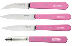 ENSEMBLE DE COUTEAUX DE CUISINE OPINEL ESSENTIELS FUCHSIA