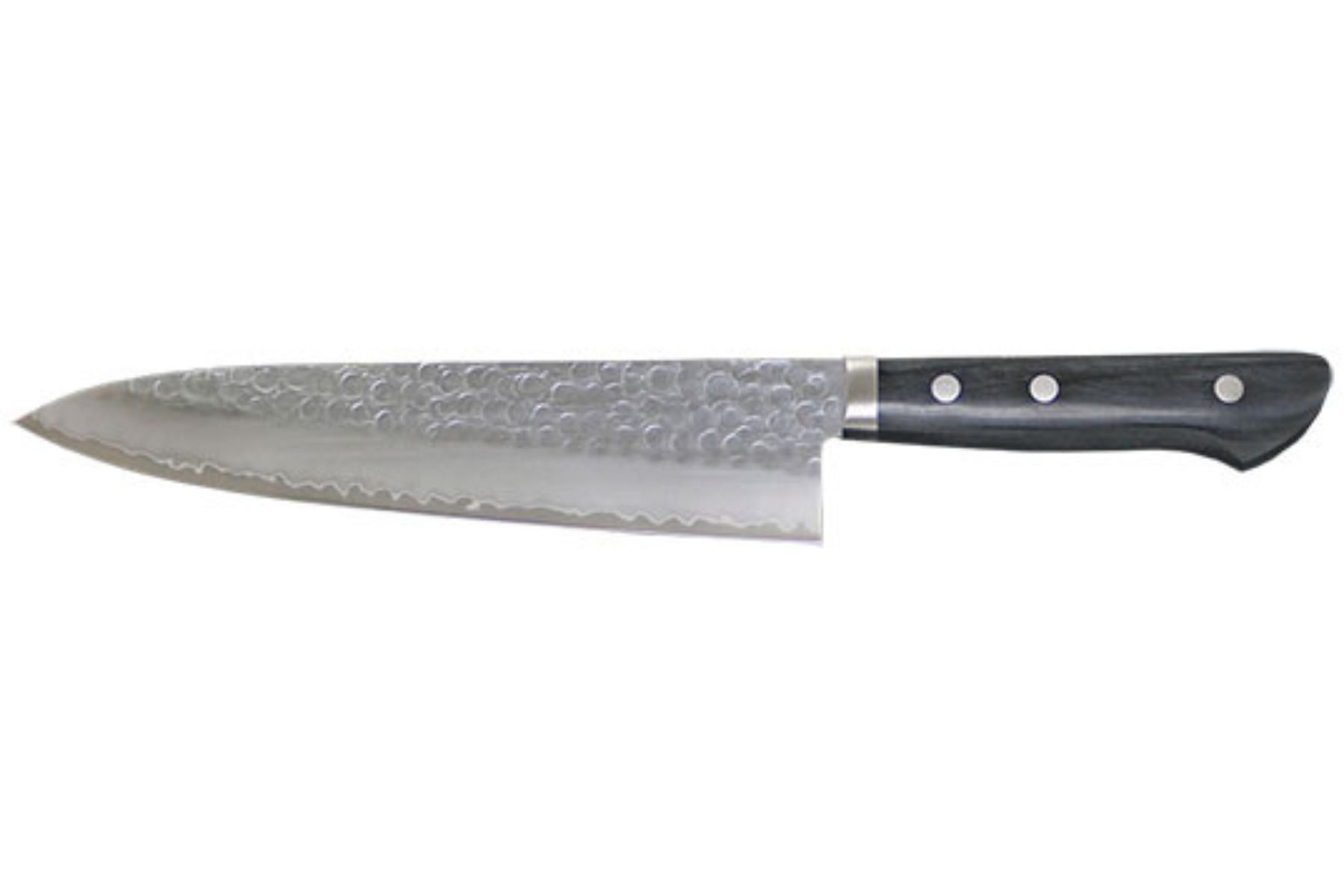 Couteau japonais Kane Tsune VG1 martelé - Couteau gyuto 21 cm