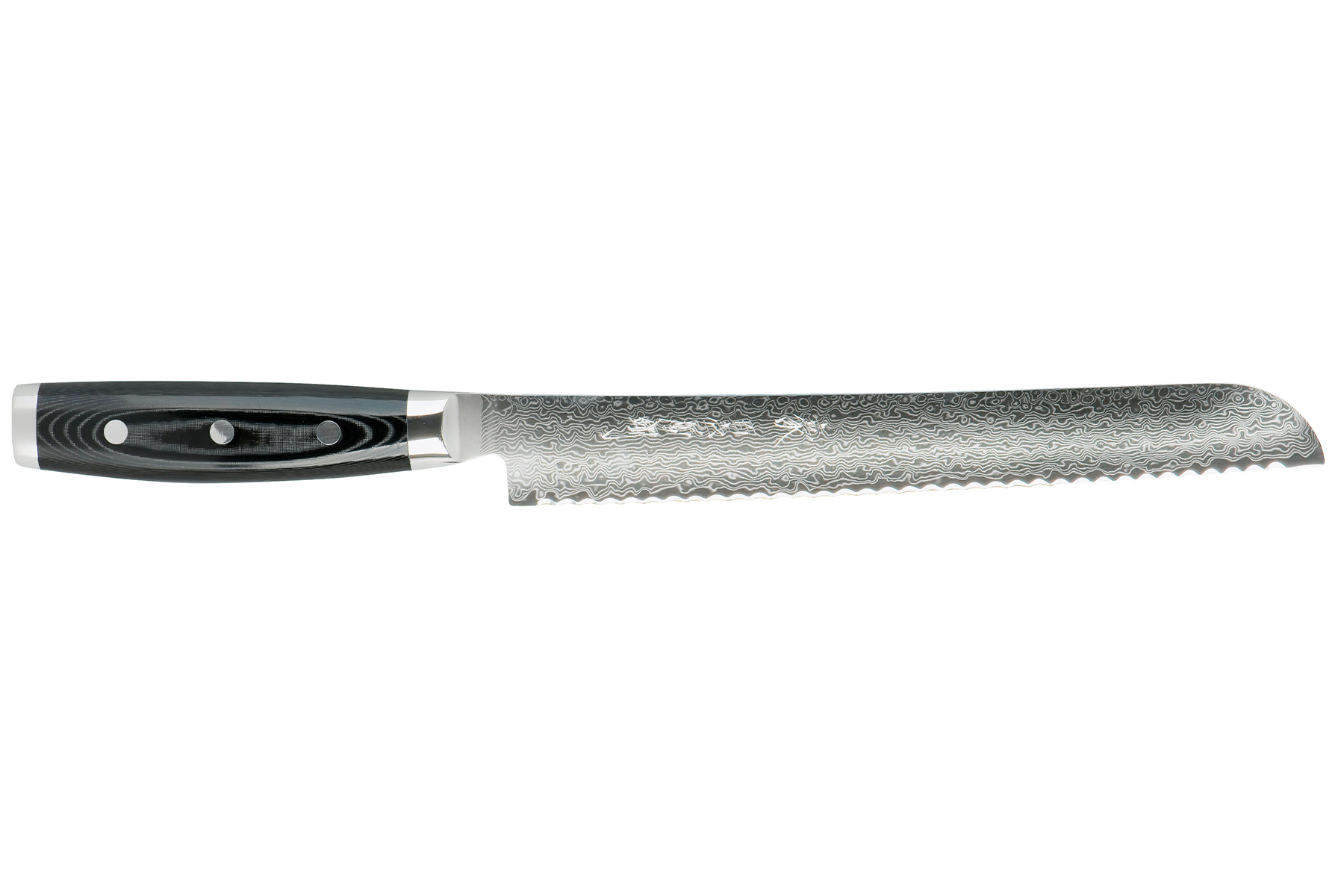 Couteau japonais Yaxell Gou - couteau à pain 23 cm